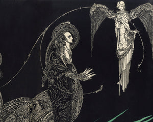 Harry Clarke "Faust" Dust Cover Illustration c.1920 - Mabon Gallery
