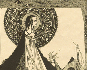 Harry Clarke "Ligeia" (c.1919) Edgar Allan Poe - Mabon Gallery