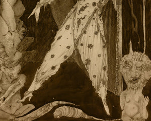 Harry Clarke "Oh How Heavenly Fair" (c.1924) - Mabon Gallery