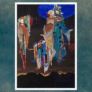 Harry Clarke "The Colloquy of Monos and Una" (c.1923) - Mabon Gallery