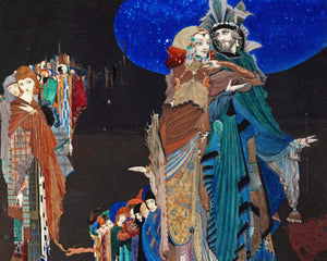 Harry Clarke "The Colloquy of Monos and Una" (c.1923) - Mabon Gallery