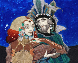 Harry Clarke "The Colloquy of Monos and Una" (c.1923) - Mabon Gallery