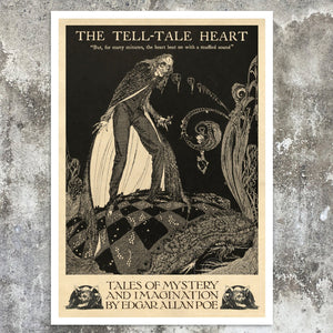 Harry Clarke "The Tell - Tale Heart" (c.1919) - Mabon Gallery