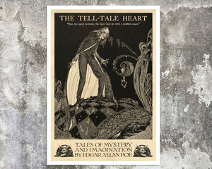 Harry Clarke "The Tell - Tale Heart" (c.1919) - Mabon Gallery