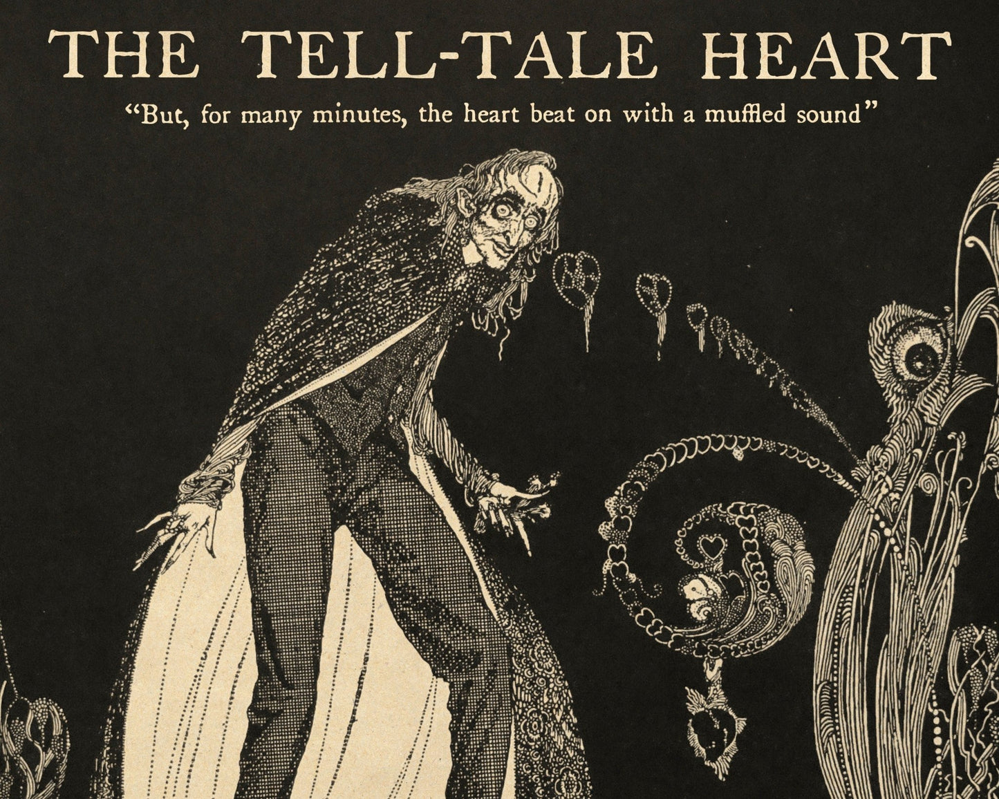 Harry Clarke "The Tell - Tale Heart" (c.1919) - Mabon Gallery