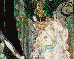 Harry Clarke "The Travelling Companion” (c.1916) Vintage Book Illustration - Mabon Gallery