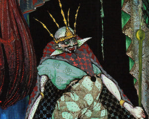 Harry Clarke "The Travelling Companion” (c.1916) Vintage Book Illustration - Mabon Gallery