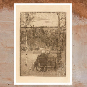 Heinrich Vogeler "Im Mai" (c.1887) - Mabon Gallery