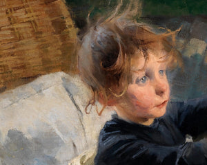 Helene Schjerfbeck "The Convalescent" (c.1888) - Mabon Gallery