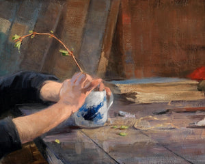 Helene Schjerfbeck "The Convalescent" (c.1888) - Mabon Gallery