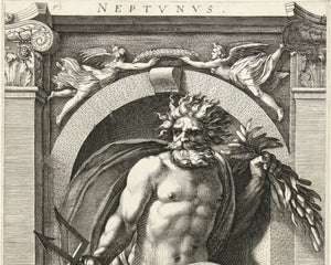 Hendrick Goltzius "Neptune" (c.1592) - Mabon Gallery