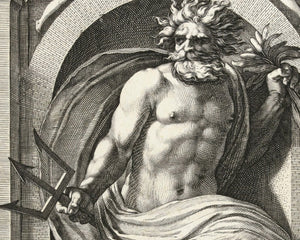 Hendrick Goltzius "Neptune" (c.1592) - Mabon Gallery
