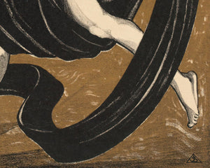 Henk Schilling "Danseres met Draperieën" (c.1919) - Mabon Gallery