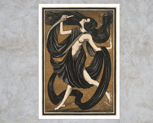 Henk Schilling "Danseres met Draperieën" (c.1919) - Mabon Gallery