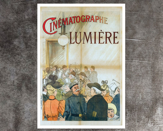 Henri Brispot "Cinématographe Lumière" (1896) - Mabon Gallery