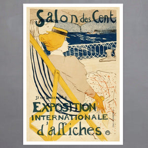Henri de Toulouse - Lautrec "La Passagère du 54 (Salon des Cent)" (c.1895) Art Nouveau Poster - Mabon Gallery
