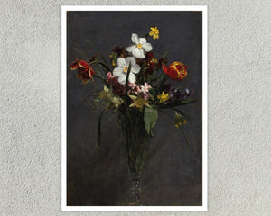 Henri Fantin - Latour "Fleurs de Printemps" (c.1871) - Mabon Gallery