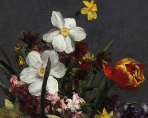 Henri Fantin - Latour "Fleurs de Printemps" (c.1871) - Mabon Gallery