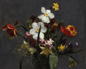 Henri Fantin - Latour "Fleurs de Printemps" (c.1871) - Mabon Gallery