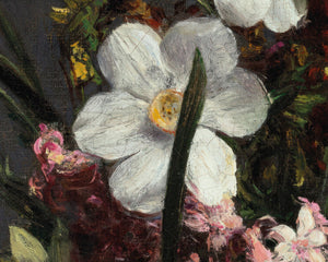 Henri Fantin - Latour "Fleurs de Printemps" (c.1871) - Mabon Gallery