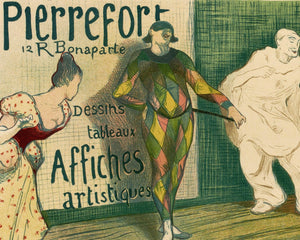 Henri - Gabriel Ibels "Pierrefort. Affiches Artistiques" (c.1898) - Mabon Gallery