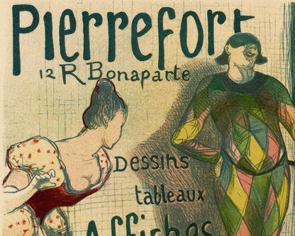 Henri - Gabriel Ibels "Pierrefort. Affiches Artistiques" (c.1898) - Mabon Gallery