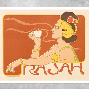 Henri Georges J. I. Meunier "Cafe Rajah" (c.1897) - Mabon Gallery