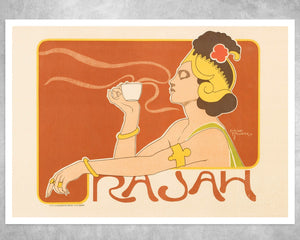 Henri Georges J. I. Meunier "Cafe Rajah" (c.1897) - Mabon Gallery