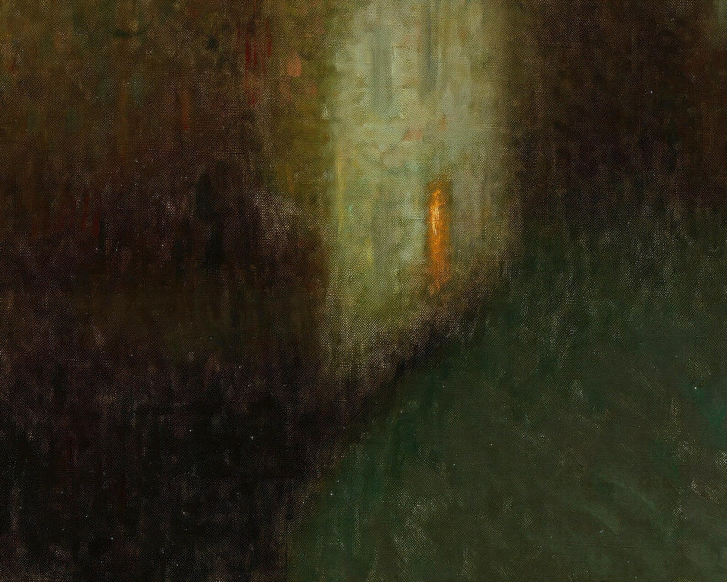 Henri Le Sidaner "Le Canal au Clair de Lune, Gisors" (c.1901) - Mabon Gallery