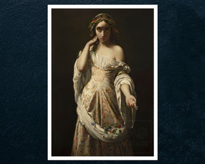 Henri Lehmann "Ophelia" (c.1847) - Mabon Gallery