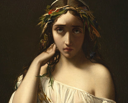 Henri Lehmann "Ophelia" (c.1847) - Mabon Gallery