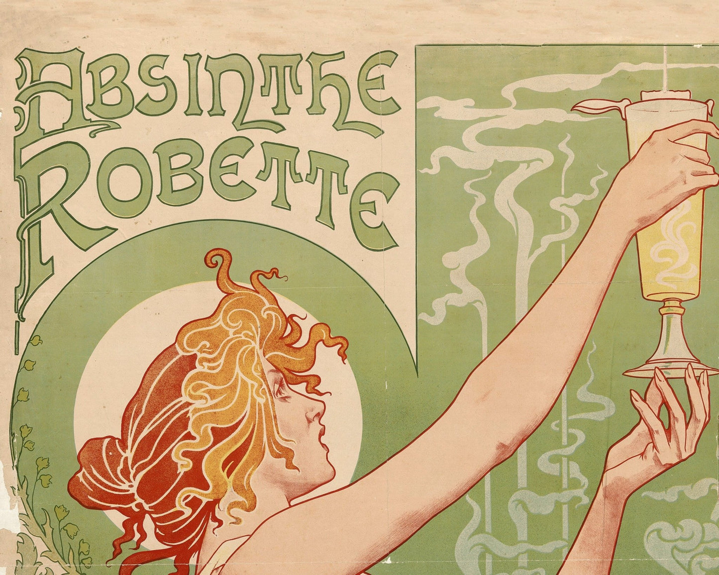 Henri Privat - Livemont "Absinthe Robette" (c.1896) - Mabon Gallery
