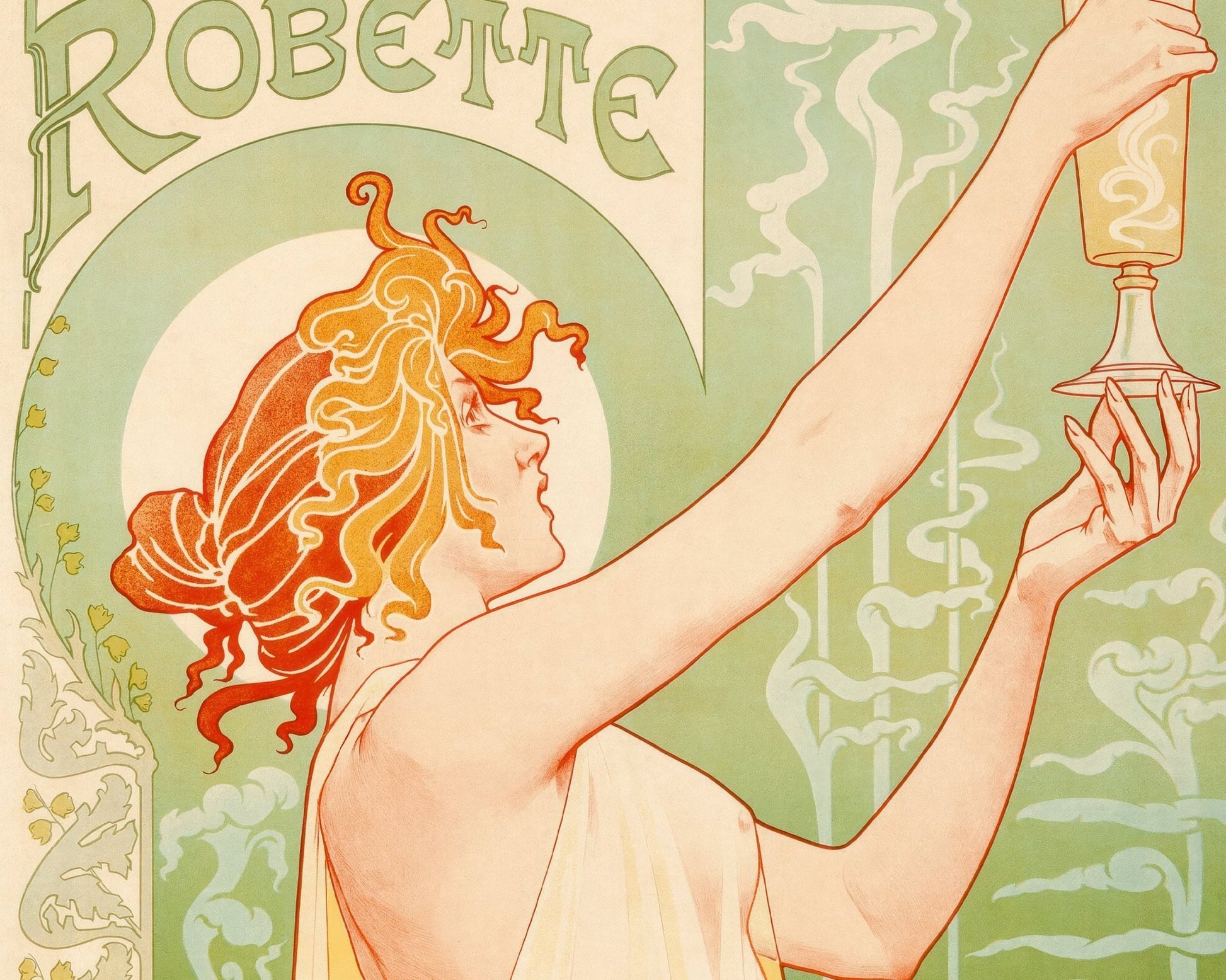 Henri Privat - Livemont "Absinthe Robette" (c.1896) - Mabon Gallery