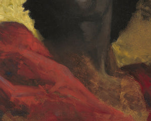 Henri Regnault "A Chief of Abyssinia" (c.1870) - Mabon Gallery