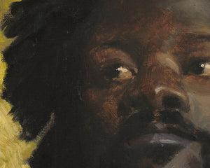 Henri Regnault "A Chief of Abyssinia" (c.1870) - Mabon Gallery