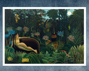 Henri Rousseau "The Dream" (c.1910) - Mabon Gallery