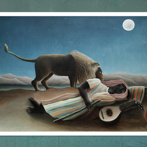 Henri Rousseau "The Sleeping Gypsy" (c.1897) - Mabon Gallery