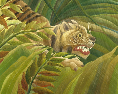 Henri Rousseau “Tiger in a Tropical Storm (Surprised!)” (c.1891) - Mabon Gallery