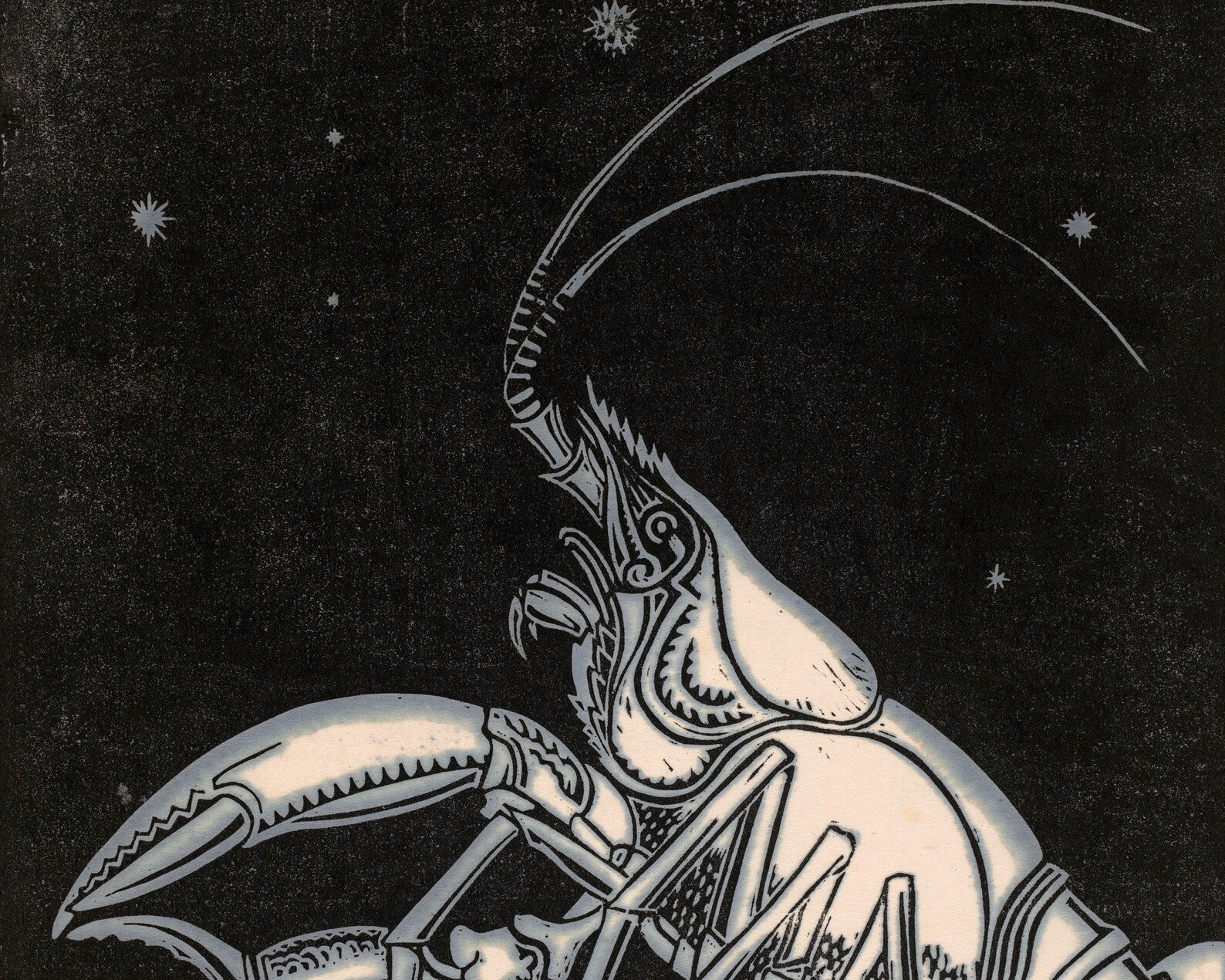 Henri van der Stok "Zodiac Sign: Cancer" (c.1928) Astrological Star Constellation Birth Sign - Mabon Gallery