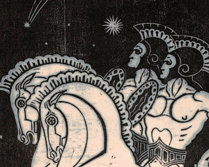 Henri van der Stok "Zodiac Sign: Gemini" (c.1928) Astrological Star Constellation Birth Sign - Mabon Gallery