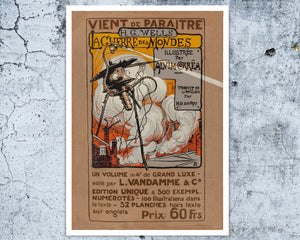 Henrique Alvim Corrêa "La Guerre Des Mondes / The War of the Worlds" (c.1906) - Mabon Gallery