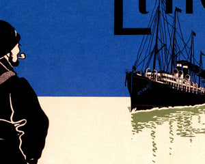 Henry Cassiers "Red Star Line" (c.1898) - Mabon Gallery