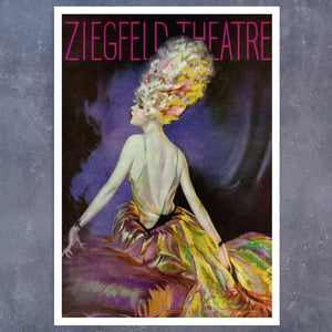 Henry Clive "Ziegfeld Theatre" (c.1927) Vintage Advertising Poster - Mabon Gallery