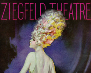 Henry Clive "Ziegfeld Theatre" (c.1927) Vintage Advertising Poster - Mabon Gallery