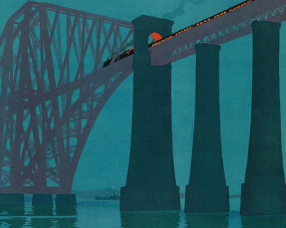 Henry George Gawthorn "The Forth Bridge" (c.1928) - Mabon Gallery
