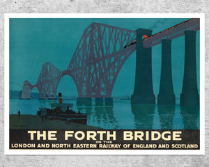 Henry George Gawthorn "The Forth Bridge" (c.1928) - Mabon Gallery