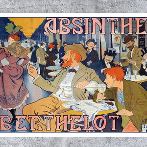Henry Thiriet "Absinthe Berthelot" (c.1898) - Mabon Gallery