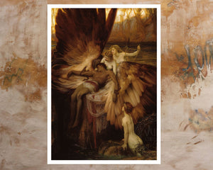 Herbert James Draper "The Lament for Icarus" (c.1898) - Mabon Gallery