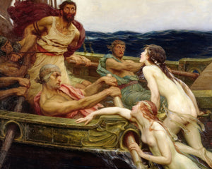 Herbert James Draper “Ulysses and the Sirens” (c.1909) - Mabon Gallery