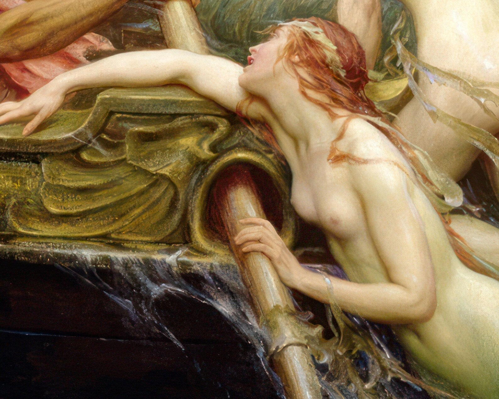 Herbert James Draper “Ulysses and the Sirens” (c.1909) - Mabon Gallery